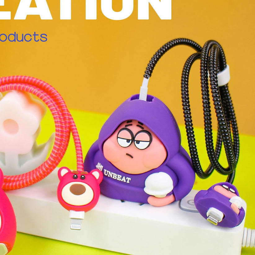 Cute Cartoon Series Fast Charger Protector for iPhone (Cute Anime)