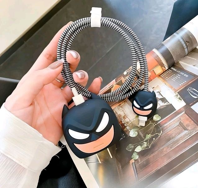 Cute Cartoon Series Fast Charger Protector for iPhone(Batman)