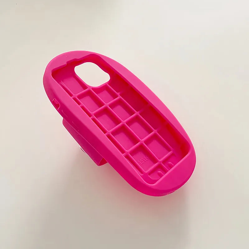 Barbie Slipper Holder Stand Phone Case Compatible for iPhone