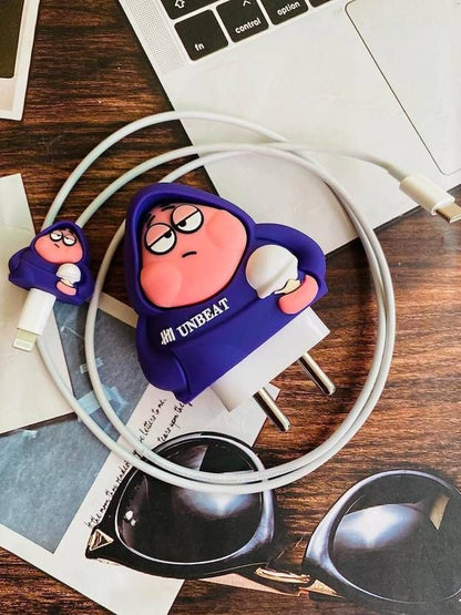 Cute Cartoon Series Fast Charger Protector for iPhone (Cute Anime)