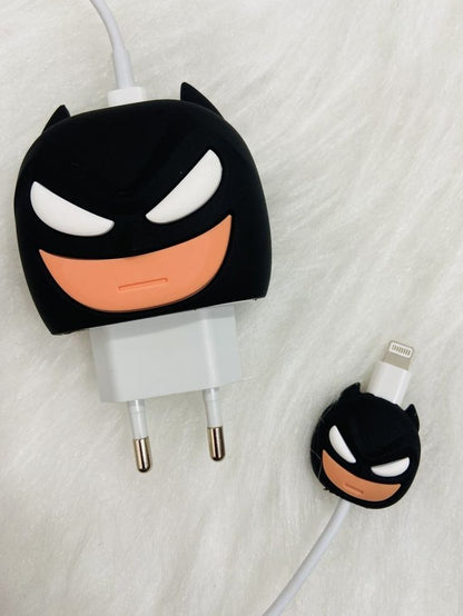 Cute Cartoon Series Fast Charger Protector for iPhone(Batman)