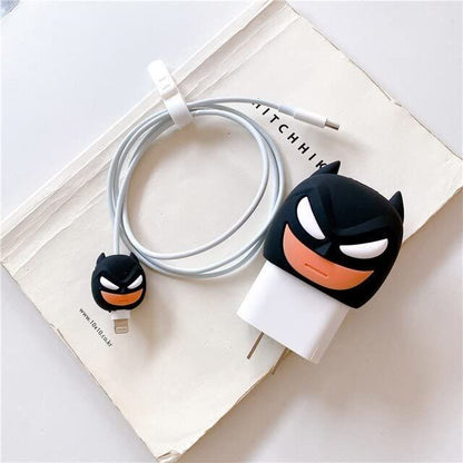 Cute Cartoon Series Fast Charger Protector for iPhone(Batman)