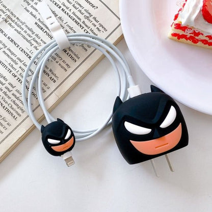 Cute Cartoon Series Fast Charger Protector for iPhone(Batman)